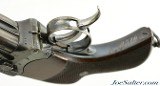Very Rare Cased Charles Lancaster Four-Barreled Folding Trigger Pistol .476 Enfield - 14 of 15