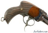 Very Rare Cased Charles Lancaster Four-Barreled Folding Trigger Pistol .476 Enfield - 2 of 15