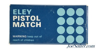 IMI Eley Pistol Match 22 LR Ammunition Kynoch England Full Box 1960's - Image 1 of 5
