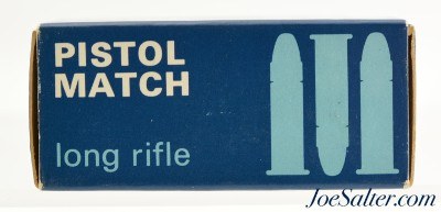 IMI Eley Pistol Match 22 LR Ammunition Kynoch England Full Box 1960's - Image 2 of 5