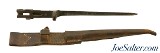 Original U.S. WWII M1941 Johnson Rifle Spike Bayonet with Scabbard - 1 of 10