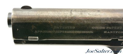 Fine Colt Model 1905 Military Pistol built in 1907 - Image 8 of 15