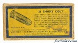 Western 38 Short Colt Ammo "Bullseye" Target Logo Box Lubaloy 50 Rds - Image 6 of 7