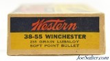 Western "Bullseye" 38-55 Ammo Full Box 255 Grain Soft Point Lubaloy - 4 of 6