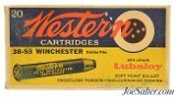 Western "Bullseye" 38-55 Ammo Full Box 255 Grain Soft Point Lubaloy - 1 of 6