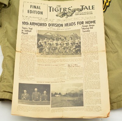 Grouping Belonging to Col. Wade C. Gatchell, US 10th Armored Division in WW2 - Image 14 of 15