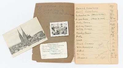Grouping Belonging to Col. Wade C. Gatchell, US 10th Armored Division in WW2 - Image 7 of 15