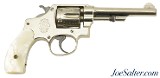 Published Rare 2 Digit SN Smith & Wesson 32 HE 1903 Nickel & Pearl Grips C&R - 1 of 13