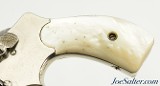 Published Rare 2 Digit SN Smith & Wesson 32 HE 1903 Nickel & Pearl Grips C&R - 5 of 13