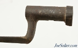 Rare Simeon North US M1819 Hall Rifle Bayonet with Scabbard and Hanger - 3 of 11