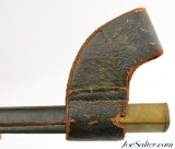 Rare Simeon North US M1819 Hall Rifle Bayonet with Scabbard and Hanger - 10 of 11