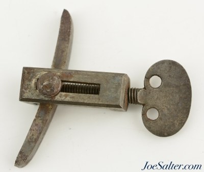 Antique Gunsmith Musket Mainspring Clamp Tool 1800’s - Image 3 of 3
