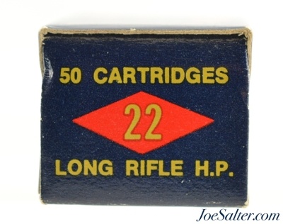 Scarce Canadian 1960's Gevelot 22 LR Ammo Full Box Made in Mexico - Image 3 of 4