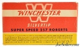 Crisp Early 1950'sWinchester Super Speed 257 Roberts Sivertip Ammo Full Box - 6 of 7