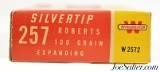 Crisp Early 1950'sWinchester Super Speed 257 Roberts Sivertip Ammo Full Box - 4 of 7