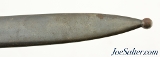 US 1892 Krag Second Type Wide Pivoting Wire Keeper Scabbard 1899 to 1905 - Image 3 of 4