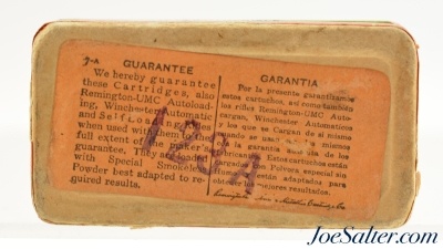 Sealed! Remington .22 Win Auto Ammo Model 1903 1st REM/UMC Logo - Image 6 of 6
