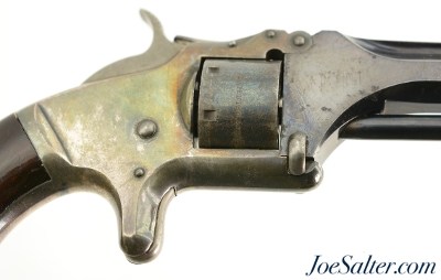 Smith & Wesson No. 1 Second Issue 22 RF Antique Revolver - Image 3 of 14