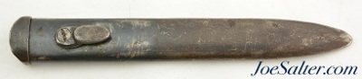 WWII Italian Carcano M1938 Fixed Bayonet with Scabbard - Image 8 of 8