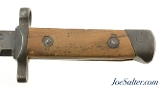 WWII Italian Carcano M1938 Fixed Bayonet with Scabbard - Image 3 of 8