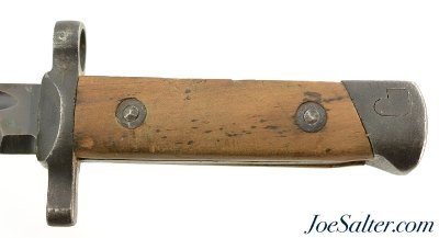 WWII Italian Carcano M1938 Fixed Bayonet with Scabbard - Image 3 of 8