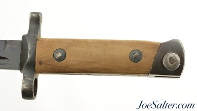 WWII Italian Carcano M1938 Fixed Bayonet with Scabbard - Image 4 of 8