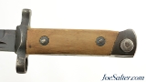 WWII Italian Carcano M1938 Fixed Bayonet with Scabbard - Image 4 of 8