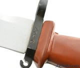 Chinese AKM Type II Bayonet Red Grip No Wire Cutter - Image 4 of 6