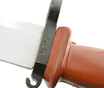 Chinese AKM Type II Bayonet Red Grip No Wire Cutter - Image 4 of 6