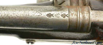 Rev War Era 1777 Dated East India Company Flintlock Pistol by Staton - Image 14 of 15