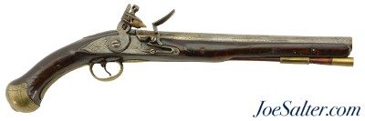 Rev War Era 1777 Dated East India Company Flintlock Pistol by Staton - Image 1 of 15