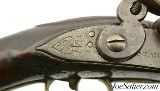 Rev War Era 1777 Dated East India Company Flintlock Pistol by Staton - Image 4 of 15