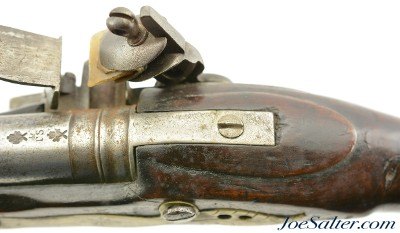 Rev War Era 1777 Dated East India Company Flintlock Pistol by Staton - Image 13 of 15