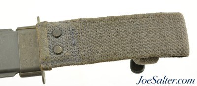 WWII USN MK 2 Fighting Knife Sheath 1943-44 - Image 3 of 3