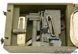 WWII Browning 1918 Machine Gun Belt Filling Tool W/Chest + 2 Belts D35395 - Image 1 of 13