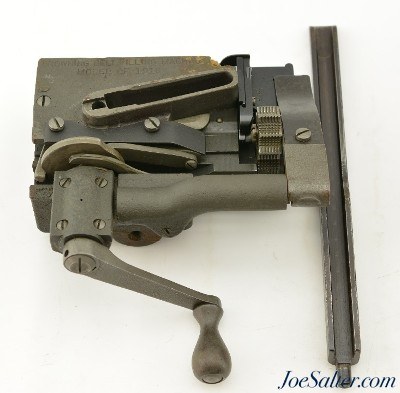 WWII Browning 1918 Machine Gun Belt Filling Tool W/Chest + 2 Belts D35395 - Image 2 of 13