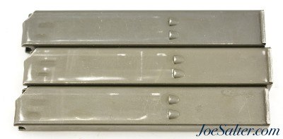3 UZI Magazine 32 Round 9 MM with German Flecktarn Pouch - Image 2 of 7