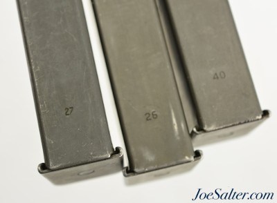 3 UZI Magazine 32 Round 9 MM with German Flecktarn Pouch - Image 3 of 7
