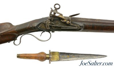 Cool Spanish Colonial Miquelet Small Musket (Escopeta) with Plug Bayonet - Image 1 of 15