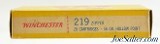 Scarce Pre-Child Warning Winchester Super-Speed 219 Zipper Ammo Full Box - 2 of 7