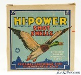 Federal Hi-Power Shotgun Shells "Flying Mallard" Full Box Paper Hull 16 Gauge - 1 of 8
