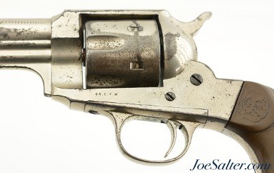 Desirable Antique Remington Model 1890 Revolver with Original Hard Rubber Grips 44-40 - Image 6 of 15
