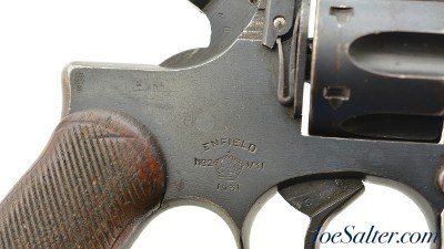 Scarce Pre-War British Enfield No. 2 Mk. I Revolver Military Foot Police 2nd Year - Image 4 of 15