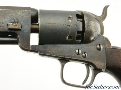 Very Rare Crimean War London Colt Model 1851 Navy Revolver with War Department Markings - Image 8 of 15