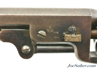 Very Rare Crimean War London Colt Model 1851 Navy Revolver with War Department Markings - Image 11 of 15