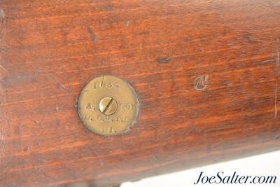 Canadian SMLE Mk. IV* .22 Conversion Rifle Officers Training Corps Markings - Image 4 of 15