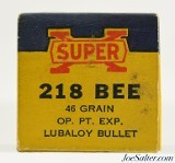 Vintage Western Super 218 BEE 46gr. Open Point Expanding Bullet 50rnds - 5 of 7