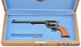 LNIB Engraved Cased Colt SAA 150th Anniversary Commemorative 45 LC 1986 Gold Inlay C&R - 1 of 15