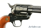 LNIB Engraved Cased Colt SAA 150th Anniversary Commemorative 45 LC 1986 Gold Inlay C&R - 3 of 15