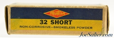 Scarce WESTERN Bullseye 32 SHORT Rim Fire 50 rd 80gr Lubaloy - Image 4 of 7